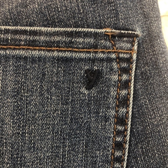 Yummie Heather Thomson Skinny Destroyed Indigo Rock What You Got Jeans 28 - Picture 5 of 13